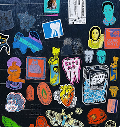 Sticker sheets and DIY cut stickers